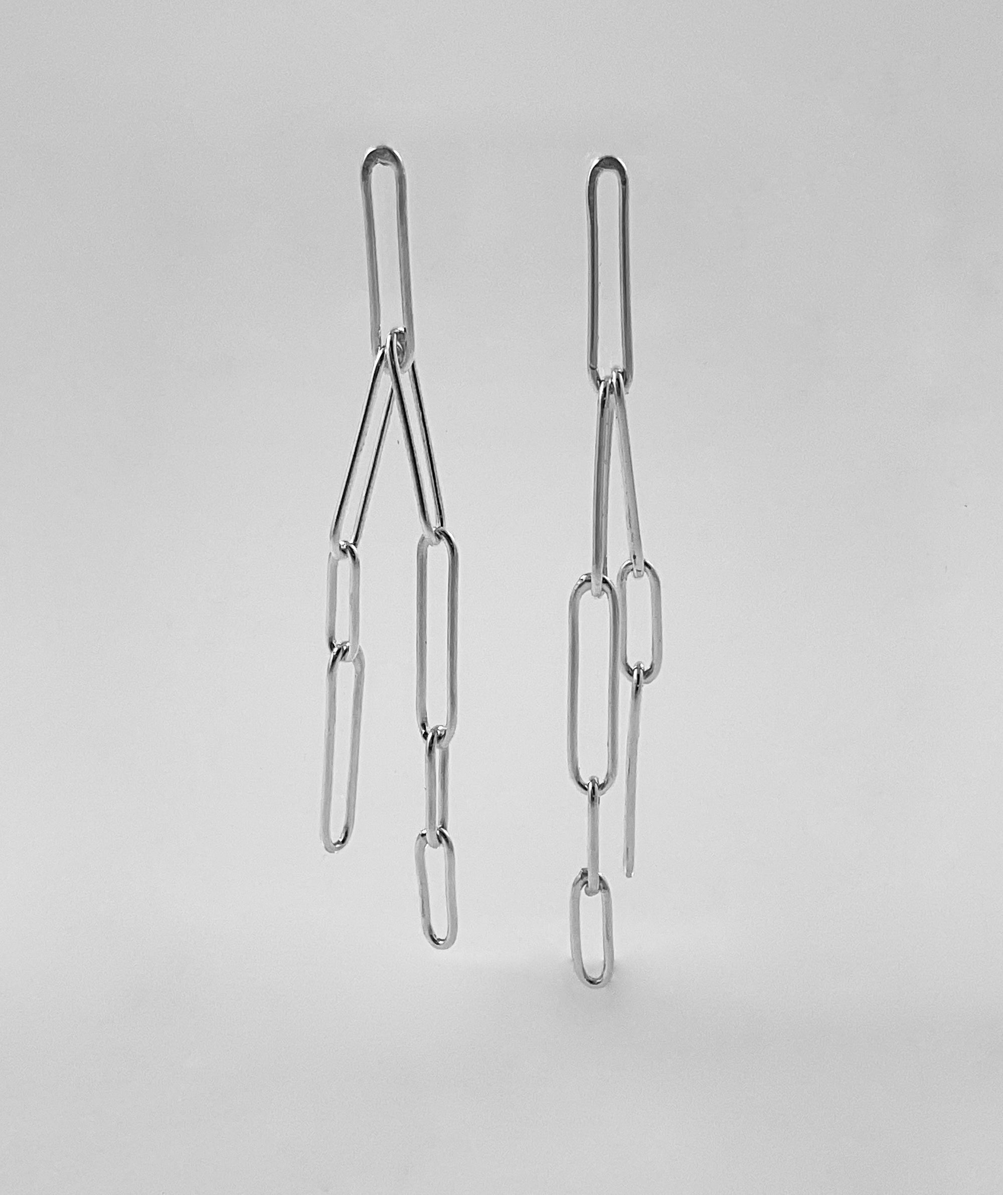 Paperclip Swing Earring