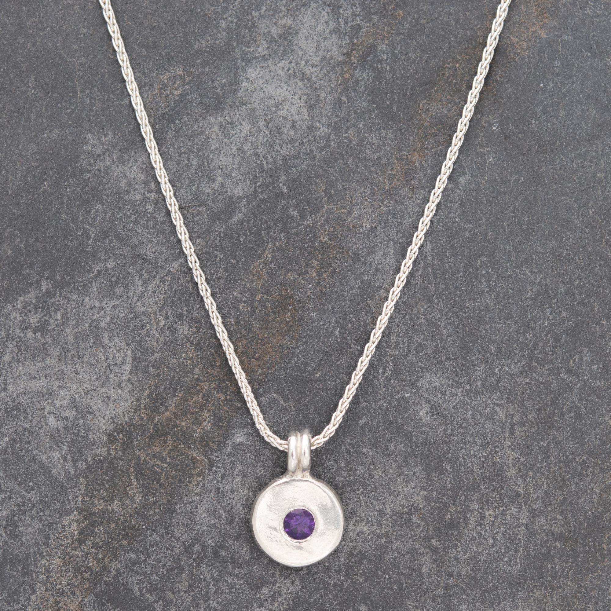 Amethyst Focus Pendant