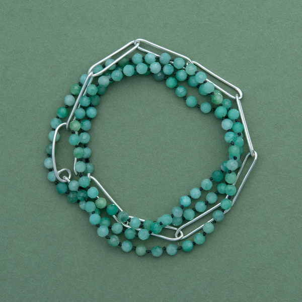 Emerald Wrap Bracelet