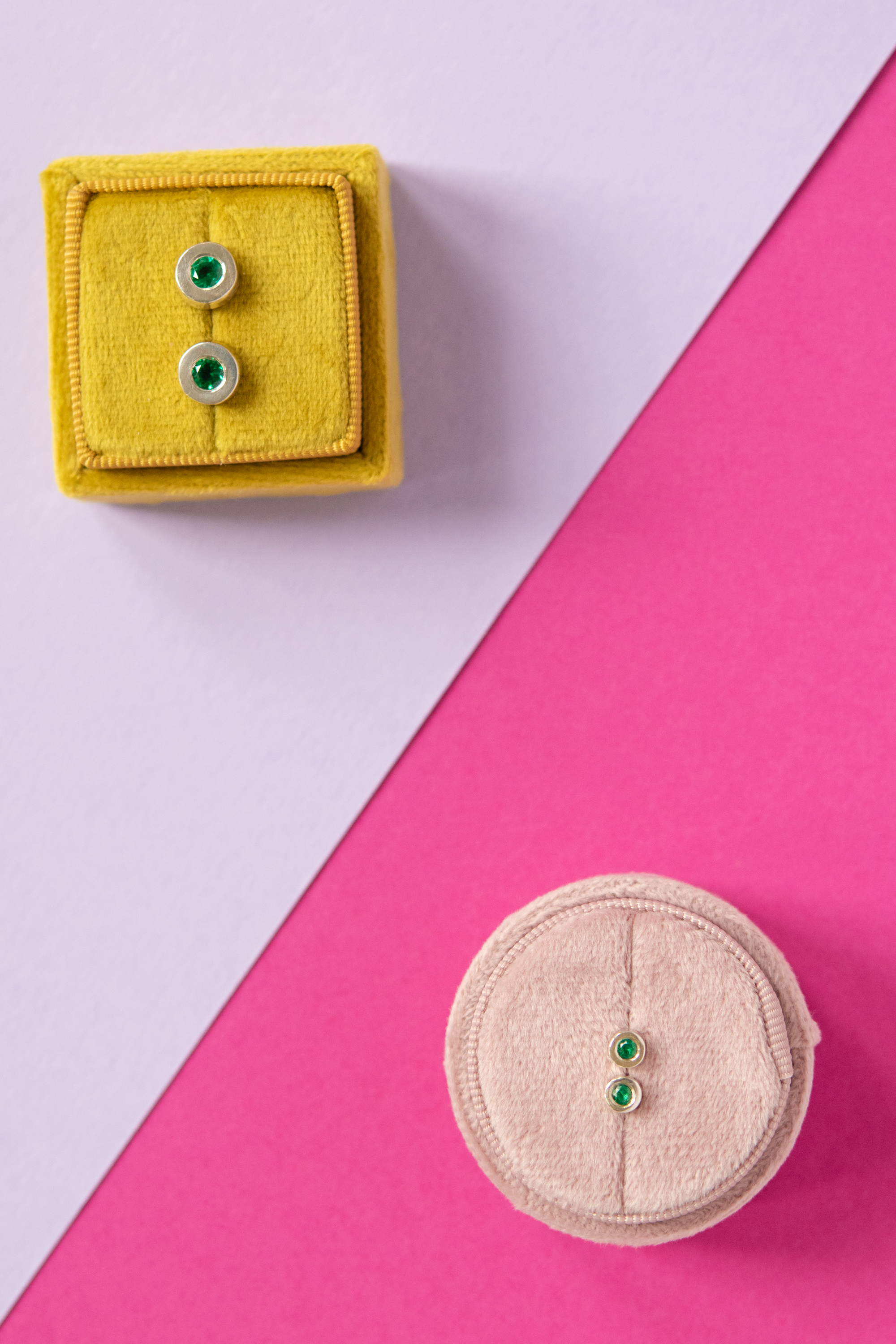 Emerald Tiny Studs