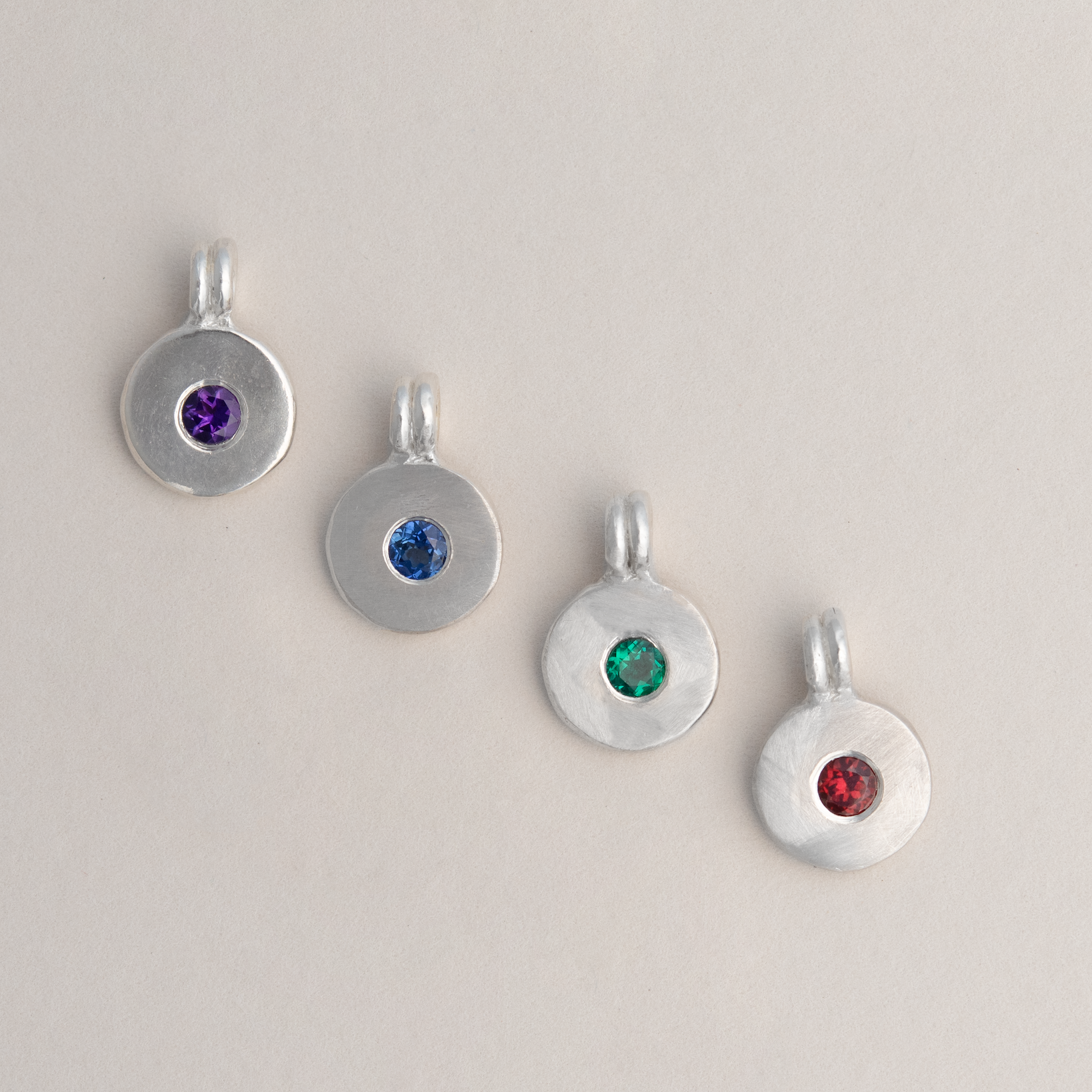 Blue Sapphire Focus Pendant