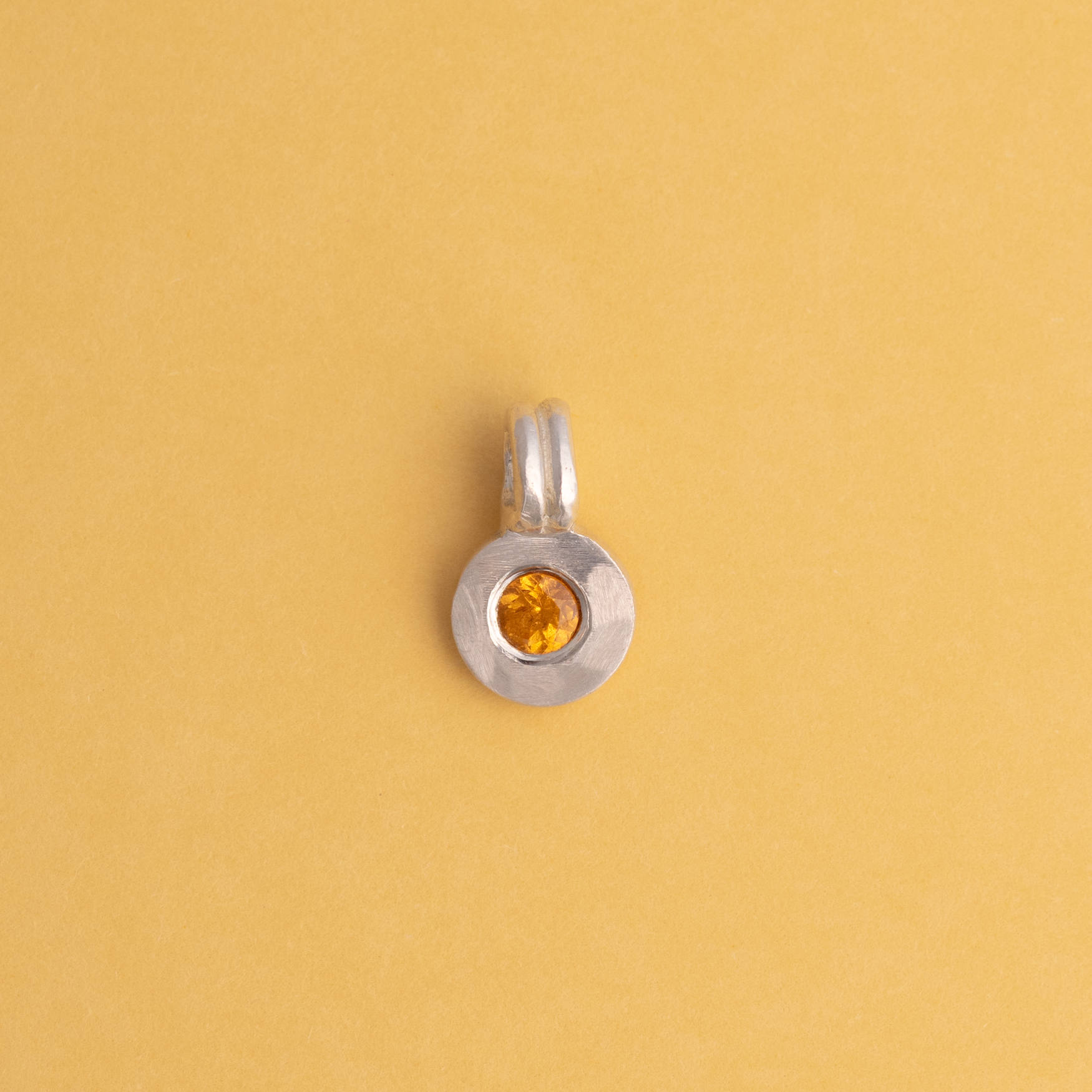 Spessartine Garnet Anillo Pendant